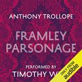 Cover Art for B00NSXOY44, Framley Parsonage by Anthony Trollope