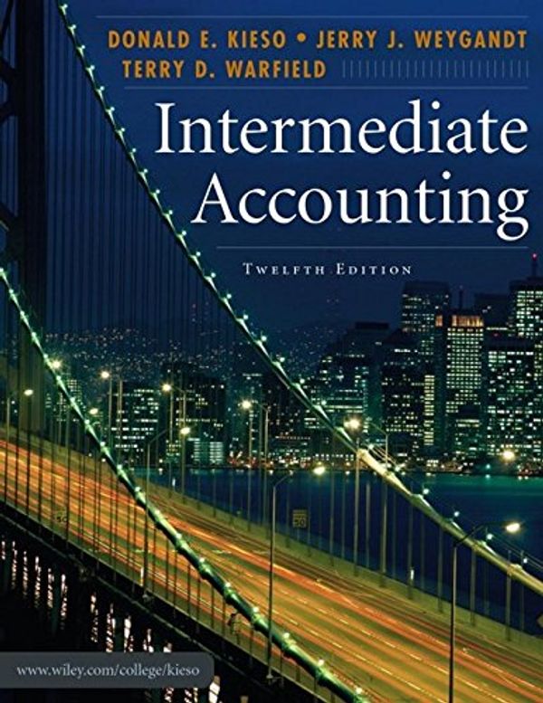 Cover Art for 9780471749554, Intermediate Accounting by Donald E. Kieso