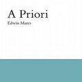 Cover Art for 9780773539419, A A Priori by Edwin Mares