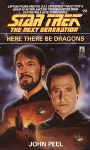 Cover Art for 9780743421119, Here There be Dragons by John Peel