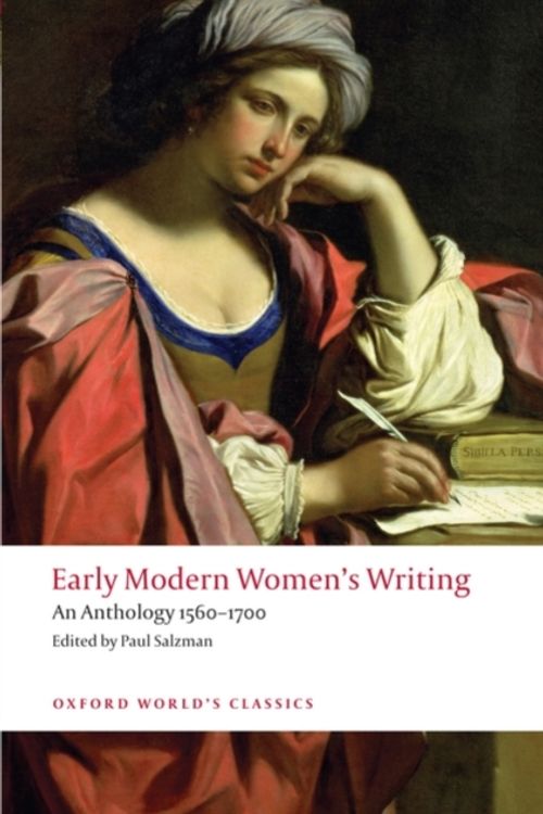 Cover Art for 9780199549672, Early Modern Women's Writing by Dr Paul Salzman