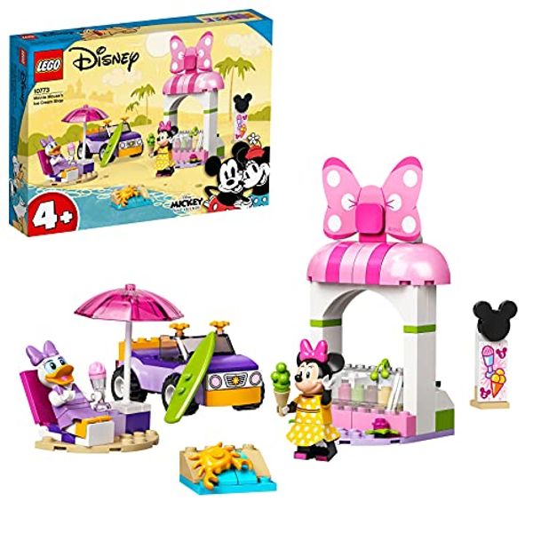 Cover Art for 5702016913132, LEGO 10773 Disney Minnie Mouse’s Ice Cream Shop, Toy for Kids 4 Years Old with Car by 