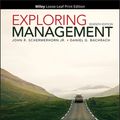 Cover Art for 9781119704188, Exploring Management by Schermerhorn Jr., John R., Daniel G. Bachrach