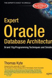 Cover Art for 9781590595305, Expert Oracle Database Architecture by Thomas Kyte