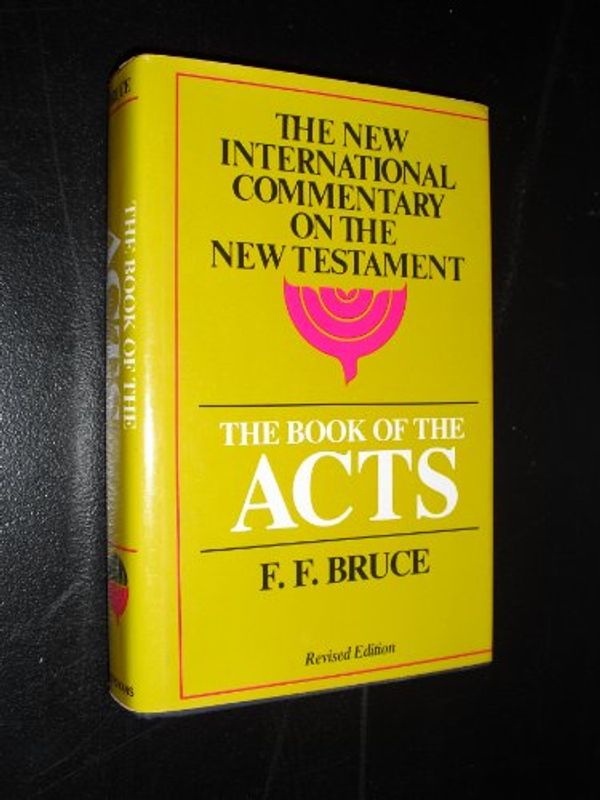 Cover Art for 9780802824189, Book of Acts by F.F. Bruce