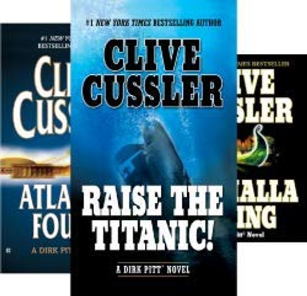 Cover Art for B07N34JPW7, Clive and Dirk Cussler's 23-book DIRK PITT Series -- Pacific Vortex / Mediterranean Caper / Iceberg / Raise the Titanic / Vixen 03 / Night Probe / Deep Six / Cyclops / Treasure / Dragon / Sahara / +++ by Clive Cussler, Dirk Cussler