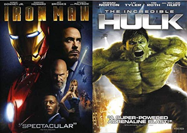 Cover Art for 0795777566940, Early MCU with Iron Man & The Incredible Hulk 2-DVD Bundle Marvel Comics Universe Collection by 