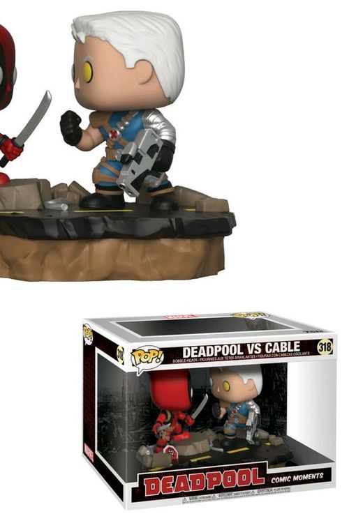 Cover Art for 0889698309721, Funko POP! Marvel Deadpool #318 Comic Moments Deadpool vs Cable by FUNKO