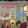 Cover Art for 9782070545827, Pour l'honneur de Claudia by Ann M. Martin