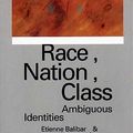 Cover Art for 9780860915423, Race, Nation, Class by Etienne Balibar