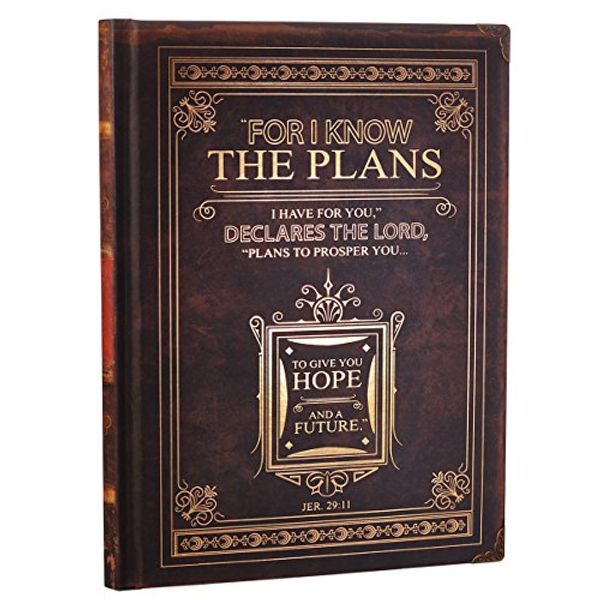 Cover Art for 9781432122225, Journal Classic Brown I Know the Plans by Christian Art Gifts