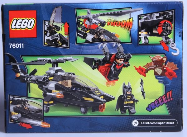 Cover Art for 0673419212502, Batman: Man-Bat Attack Set 76011 by LEGO
