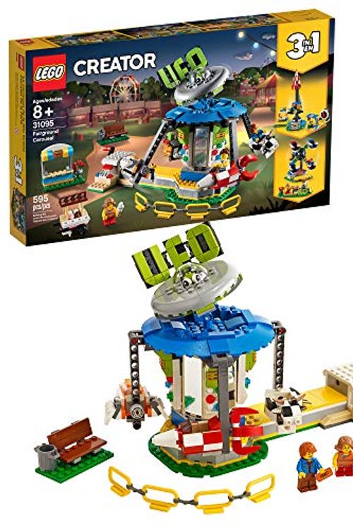 Cover Art for 0673419317368, LEGO Creator 3in1 Fairground Carousel 31095 Building Kit, New 2019 (595 Pieces) by Unknown