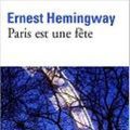Cover Art for 9782070437443, Paris Est Une Fete by Ernest Hemingway