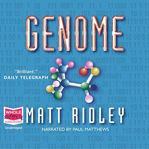 Cover Art for B077GD954P, Genome by Matt Ridley