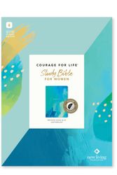 Cover Art for 9781496452863, NLT Courage for Life Study Bible for Women, Filament-Enabled Edition (Leatherlike, Brushed Aqua Blue, Indexed) by Tyndale