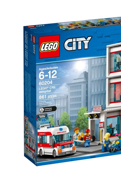 Cover Art for 5702016108965, City Hospital Set 60204 by LEGO