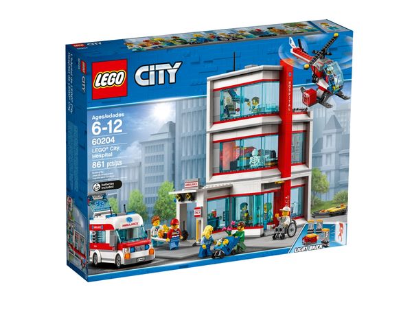 Cover Art for 5702016108965, City Hospital Set 60204 by LEGO