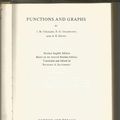 Cover Art for 9780677206905, Functions and Graphs by I. M. Gelfand