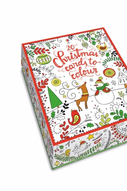 Cover Art for 9781409598459, Christmas Cards to Colour by Kirsteen Robson