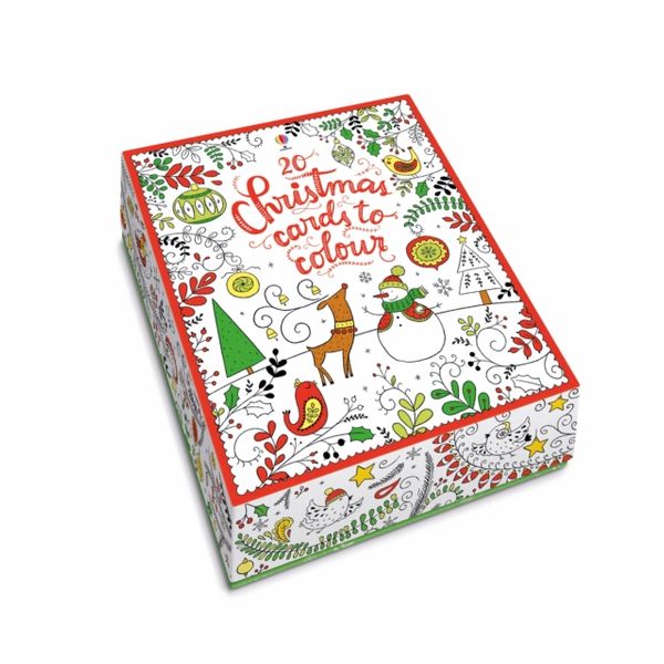 Cover Art for 9781409598459, Christmas Cards to Colour by Kirsteen Robson