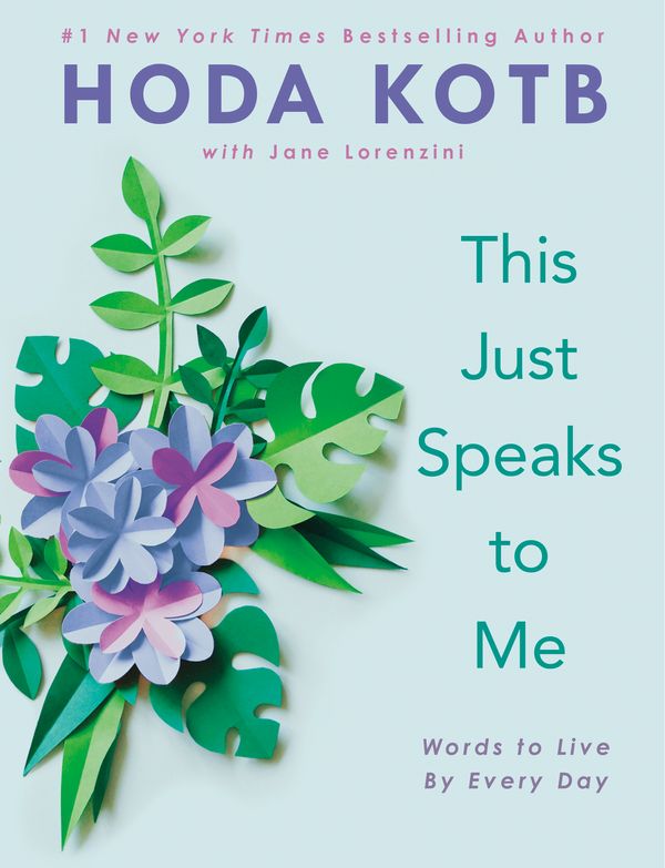 Cover Art for 9780593191088, This Just Speaks to Me by Hoda Kotb