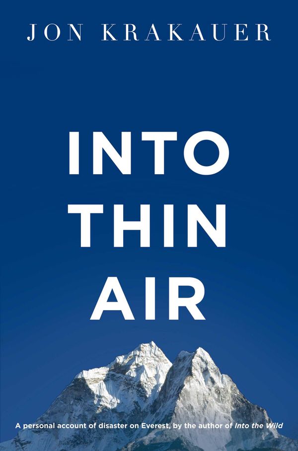 Cover Art for 9780330470025, Into Thin Air by Jon Krakauer