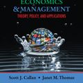 Cover Art for 9781111826673, Environmental Economics and Management by Scott J. Callan, Janet Thomas