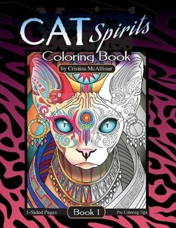 Cover Art for 9781723306013, Cat Spirits Coloring Book: Book 1: Volume 1 by Cristina McAllister