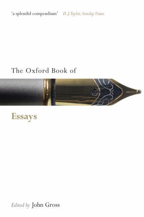 Cover Art for 9780199556557, The Oxford Book of Essays by John Gross