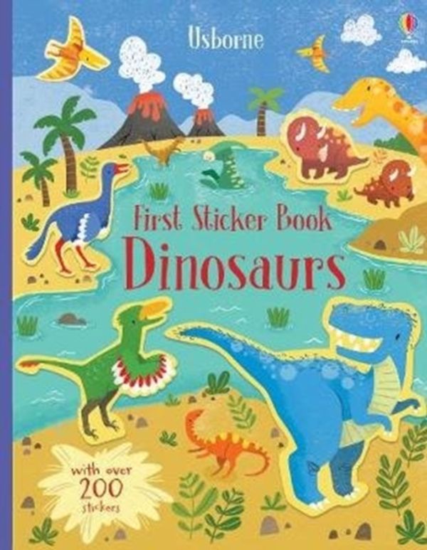 Cover Art for 9781474968263, First Sticker Book Dinosaurs by Hannah Watson