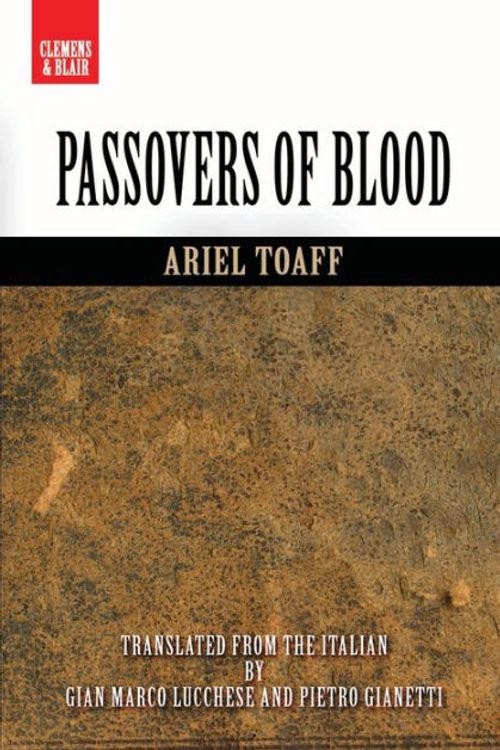 Cover Art for 9781734804218, Passovers of Blood by Ariel Toaff