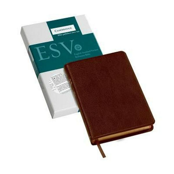 Cover Art for 9780521734868, ESV Pitt Minion Reference Edition ES446:X Brown Goatskin Leather by Bible