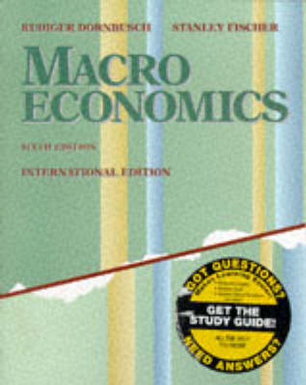 Cover Art for 9780071125901, Macroeconomics by Rudiger Dornbusch