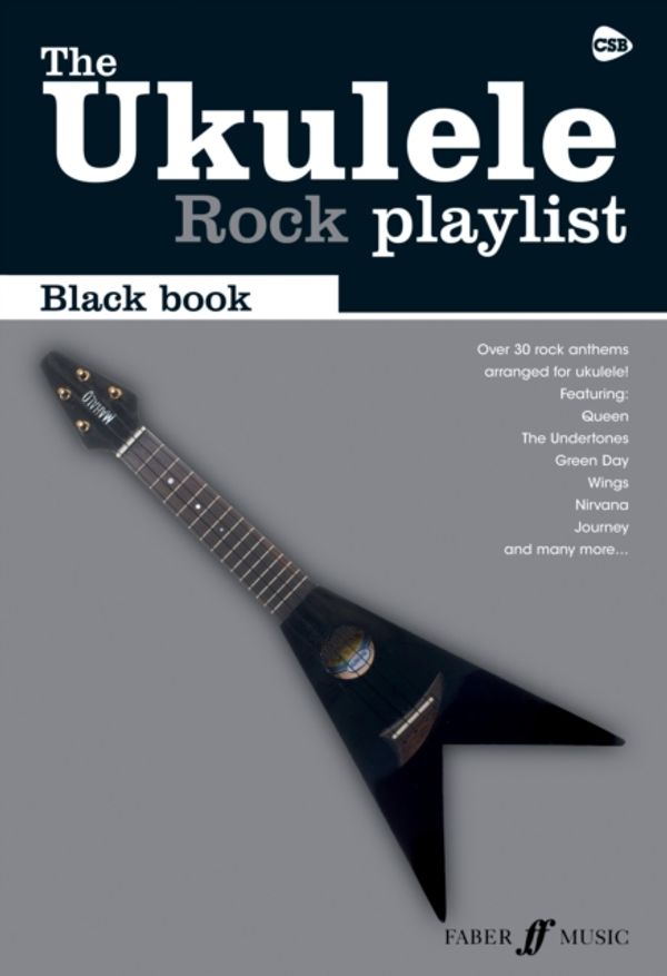 Cover Art for 9780571535651, Ukulele Playlist Black Book Rock by Various