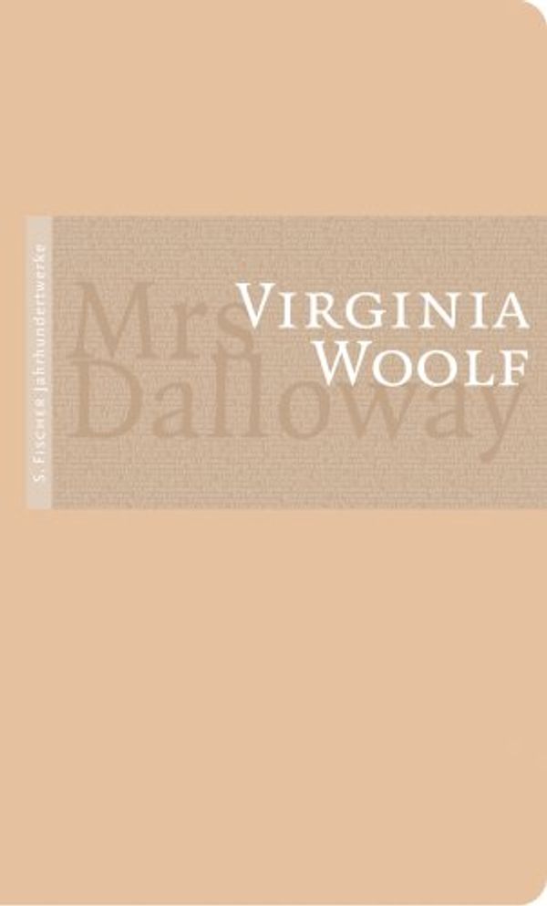 Cover Art for 9783100925879, Mrs Dalloway by Virginia Woolf