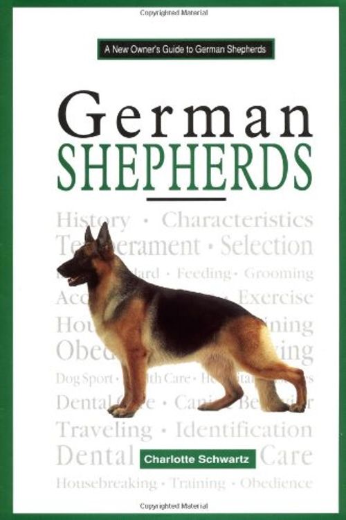 Cover Art for 9780793827510, New Owner Gde German Shepherd (JG Dog) by Charlotte Schwartz