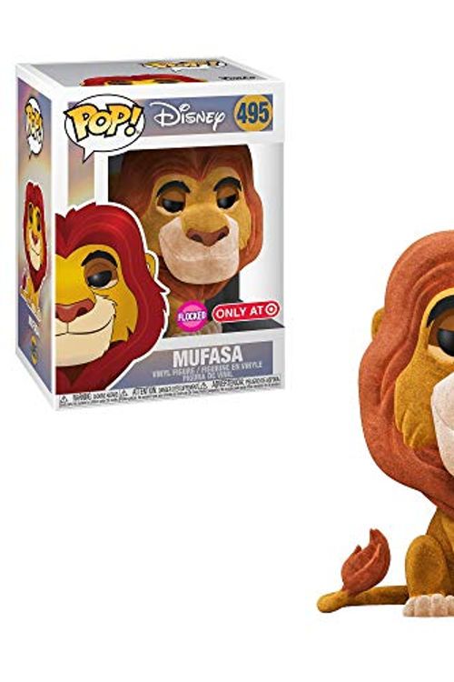 Cover Art for 0889698364157, POP! Disney Mufasa Vinyl Figure 495 - Flocked Exclusive by Funko