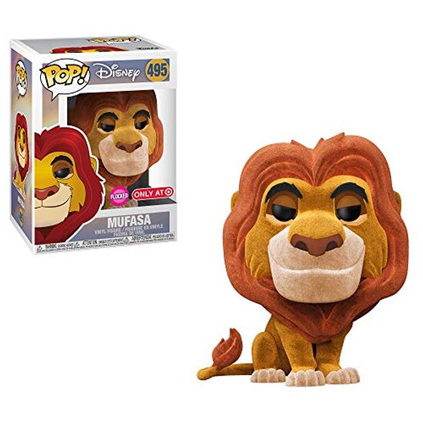 Cover Art for 0889698364157, POP! Disney Mufasa Vinyl Figure 495 - Flocked Exclusive by Funko