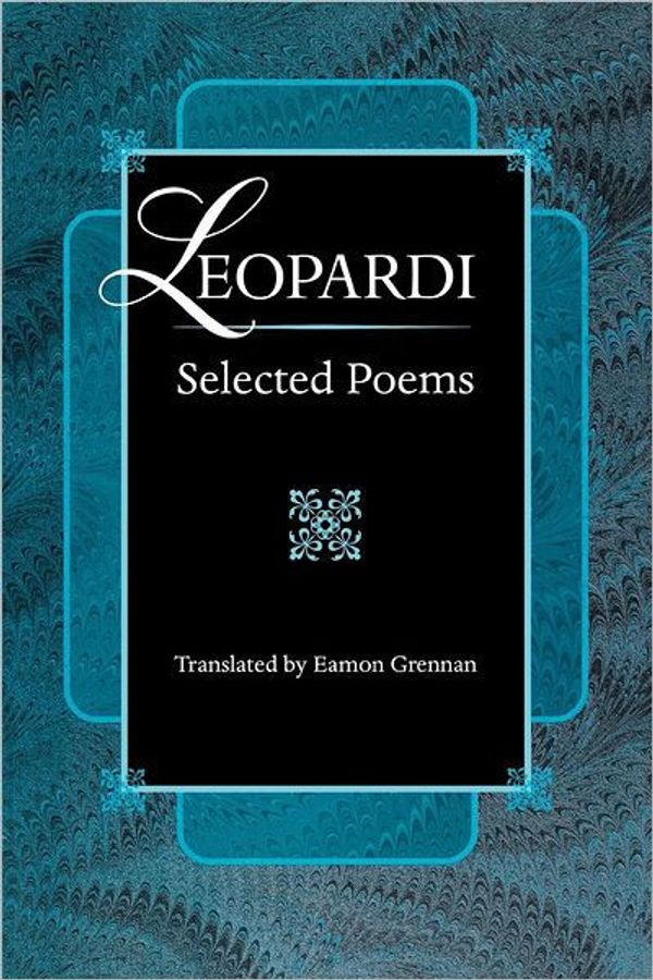 Cover Art for 9780691016443, Leopardi, Selected Poems by Giacomo Leopardi