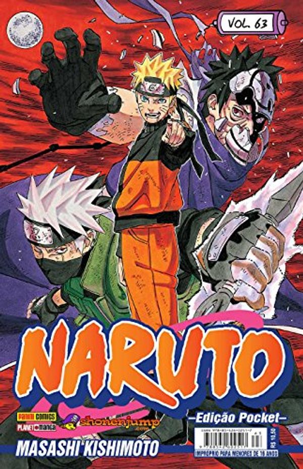 Cover Art for 9788542602517, Naruto Pocket - Volume 63 (Em Portuguese do Brasil) by Masashi Kishimoto