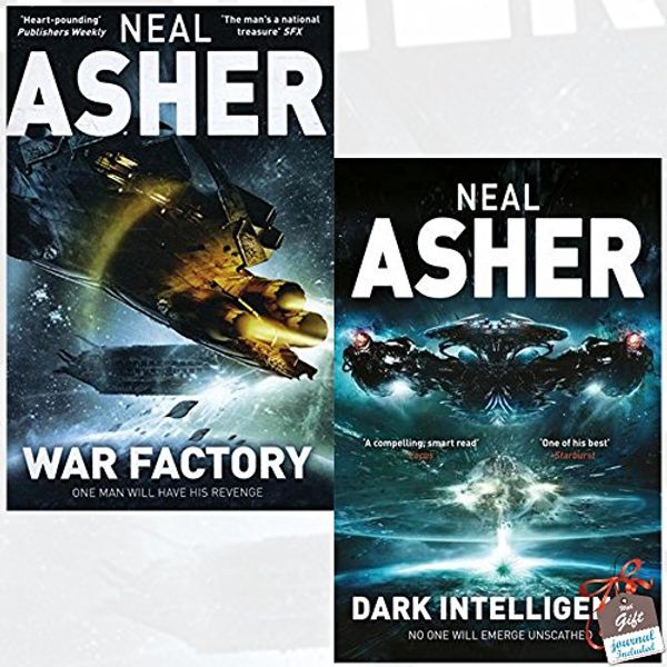 Cover Art for 9789123583348, Transformation Neal Asher Collection 2 Books Bundle With Gift Journal (War Factory, Dark Intelligence) by Neal Asher