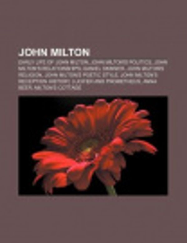Cover Art for 9781156699157, John Milton: Kaiser Westside Medical Center by Source Wikipedia, Books Group