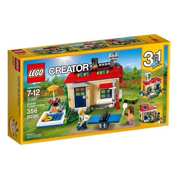 Cover Art for 5702015867917, LEGO Modular Poolside Holiday Set 31067 by LEGO