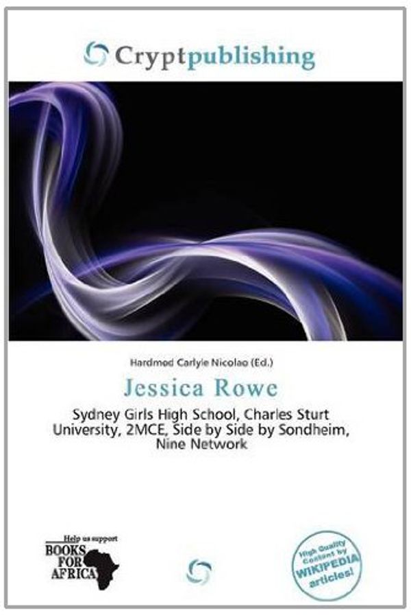 Cover Art for 9786138499633, Jessica Rowe by 