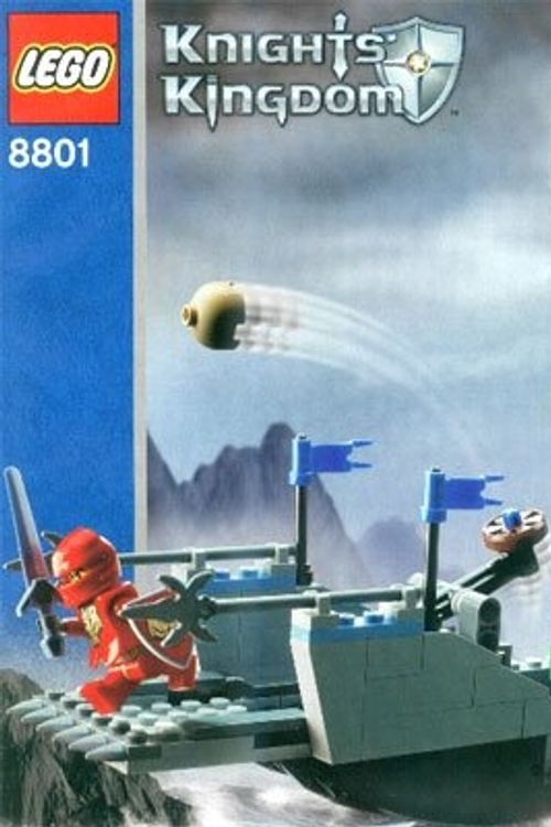 Cover Art for 0673419080965, Knights' Attack Barge Set 8801 by Lego