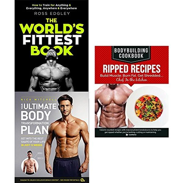 Cover Art for 9789123671908, World's fittest book, your ultimate body transformation plan and bodybuilding cookbook 3 books collection set by Ross Edgley, Nick Mitchell, Iota