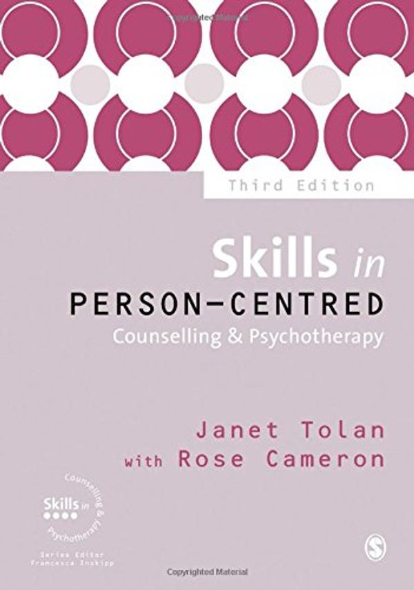 Cover Art for 9781473926585, Skills in Person-Centred Counselling & Psychotherapy by Janet Tolan