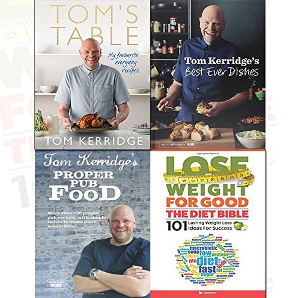 Cover Art for 9789325954106, Tom Kerridge Cookbook 3 Books Bundle Collection (Tom's Table: My Favourite Everyday Recipes, Tom Kerridge's Best Ever Dishes, Tom Kerridge's Proper Pub Food) by Tom Kerridge