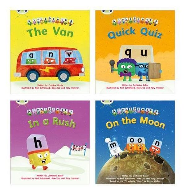 Cover Art for 9780435126865, Learn to Read at Home with Alphablocks: Pack 2 (Pack of 4 fiction books) (Phonics Bug) by Catherine Baker, Caroline Harris